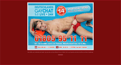 Desktop Screenshot of gaytelefon.de